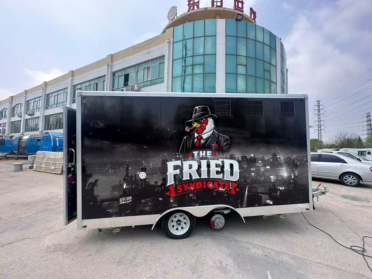 The Fried Syndicate trailer side