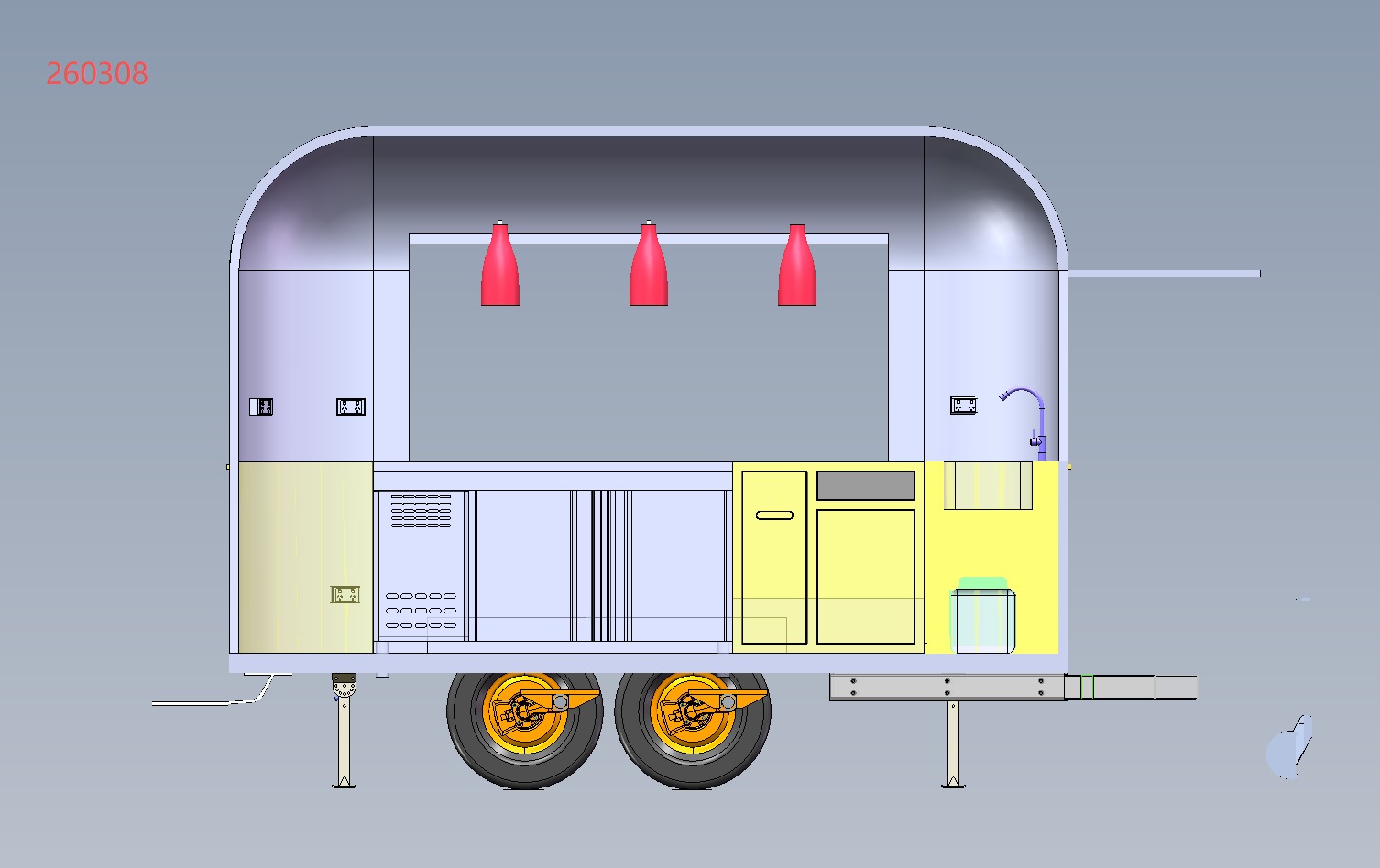Airstream serving side render